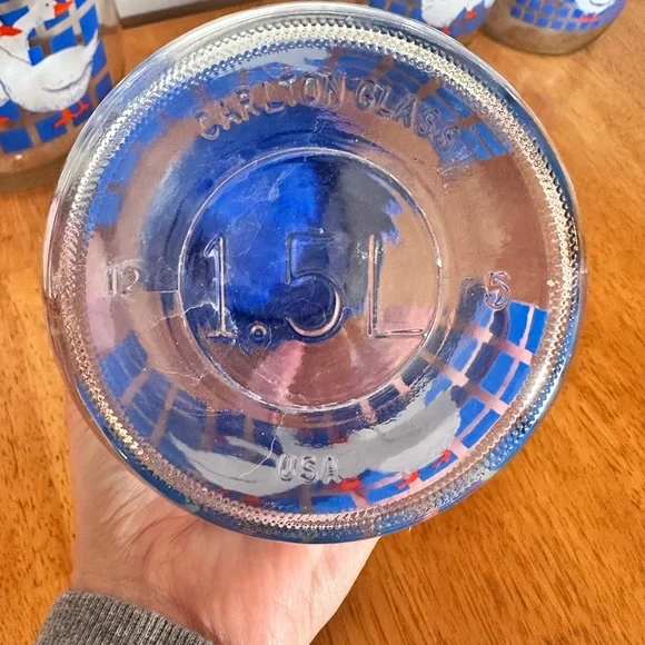 Blue Goose Glass Jar Set - Picture 7 of 9